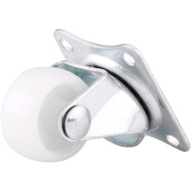 Zouminyy Wear Resistant Swivel Caster Less Noise Trolley Wheel Chairs Small Trolleys for Desks Luggage Cases