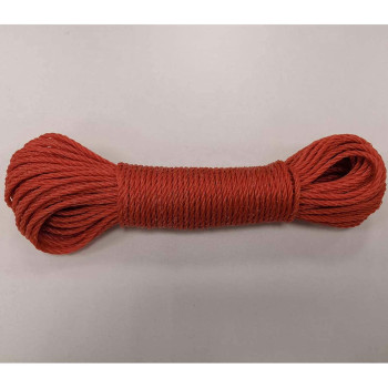 ZHCHL 1 PC Tarpaulin Nylon Tying Rope 1PCS, 3mm Thickness x 20m Length Nylon Rope Cord String Washing Line Climbing Traction Tying Shade Net Rope/Random Color