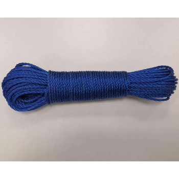 ZHCHL 1 PC Tarpaulin Nylon Tying Rope 1PCS, 3mm Thickness x 20m Length Nylon Rope Cord String Washing Line Climbing Traction Tying Shade Net Rope/Random Color