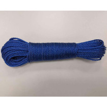 ZHCHL 1 PC Tarpaulin Nylon Tying Rope 1PCS, 3mm Thickness x 20m Length Nylon Rope Cord String Washing Line Climbing Traction Tying Shade Net Rope/Random Color