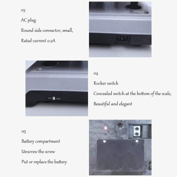 ZCXBHD Digital Electronic Scale Stainless Steel LCD Double Sided Display Price Computing Weighing Commercial Shop Platform Scale For Fruits Veggie Scale (Color : 40KG)