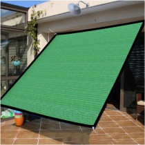 YQZZX High-quality Shading Net Sun Shade Sail Garden Courtyard Sun Awning Sunshade UV Protection Outdoor Shade Net, Various Sizes (Color : Green)