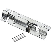 YIMIDM Door Bolts, Stainless Steel Latch Sliding Door Lock, Surface Mounted Slide Bolt for All Types of Internal Doors