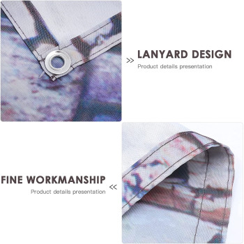 YARNOW Privacy Screen Fence Heavy Duty Brick Pattern Fencing Mesh Shade Net Windscreen Cover Fabric Shade Tarp Netting Cloth Room Divider for Outdoor Back Yard Wall Garden