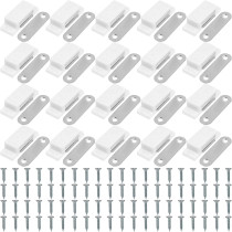 YARNOW 20pcs Cabinet Magnets Magnetic Door Closure Catch For Kitchen Bathroom Cupboard Wardrobe Closet Closures Cabinet Door Drawer Latch