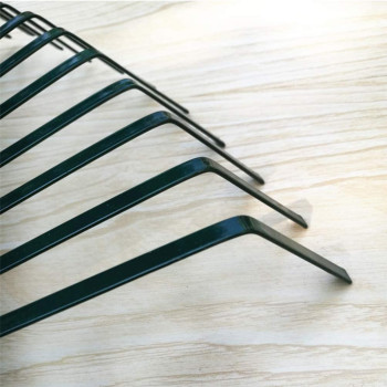 Yardwe 2pcs Garden Leaf Rake Carbon Steel 22-Teeth Poly Shrub Grass Rake With Wood Handle For Lawn Yard Quick Clean Up (Random Color)