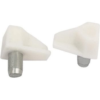 X-DREE Cupboard Cabinet Shelf Support Pegs Pins Bracket Holder White 5mm Dia 20PCS (61d1fd74-a222-11e9-8d7c-4cedfbbbda4e)