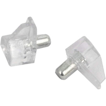 X-DREE Cupboard Cabinet Shelf Support Pegs Pins Bracket Holder Clear 5mm Dia 20PCS (61d2064d-a222-11e9-8d7c-4cedfbbbda4e)
