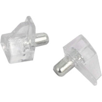 X-DREE Cupboard Cabinet Shelf Support Pegs Pins Bracket Holder Clear 5mm Dia 20PCS (61d2064d-a222-11e9-8d7c-4cedfbbbda4e)