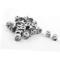 X-DREE 29 Pieces Furniture Cabinet Glass Silver Tone Shelf Support Holder Pins (57562856-a222-11e9-8d7c-4cedfbbbda4e)