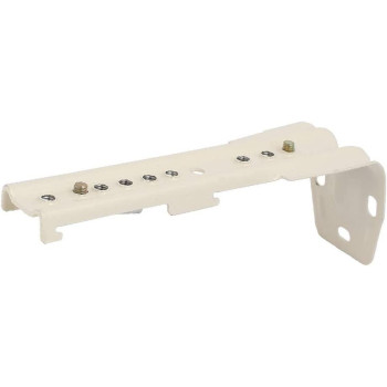 X-DREE 120mmx36mmx45mm Double Clips Curtain Drapery Track Rail Side Mount Bracket 10pcs (78188cea-a222-11e9-8d7c-4cedfbbbda4e)