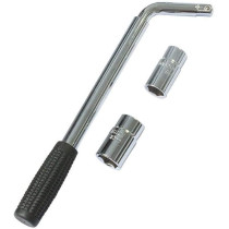 Xcessories Wheel Maser Wrench 0.5 Inch, Black and Silver