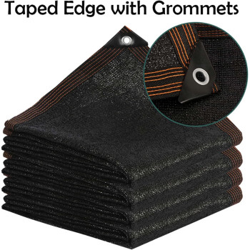 WZDD Sunblock Shade Cloth Net Black Sun Shade Mesh,Greenhouse, Flowers, Plants