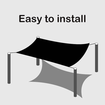 WZDD Sunblock Shade Cloth Net Black Sun Shade Mesh,Greenhouse, Flowers, Plants