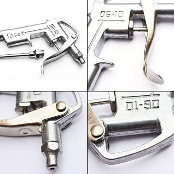 wordsorroyea DG-10 Air Blow Gun Pistol Trigger Cleaner Compressor Dust Blower (8in)