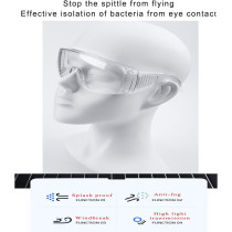 Whalespark Safety Glasses Protective Goggles Clear Lens