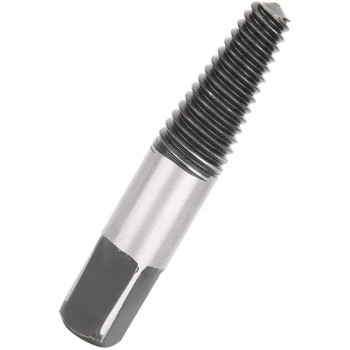 Walfront Cast Steel Screw Extractor G1/2in Broken Bolt Removal Tool Damaged Screw Remover Repairing Tool for Water Pipe