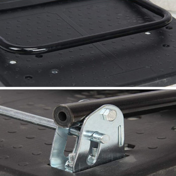 Folding Hand Cart Platform Trolley 500 Kg Capacity Platform Truck Multi-Functional Folding Barrow For Easy Transportation (Color : Blue, Size : 109X64X86CM)