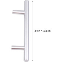 VOSAREA 25 Pieces Stainless Steel Cabinet Pull Furniture Bar Handles for Drawer Dresser Cupboard