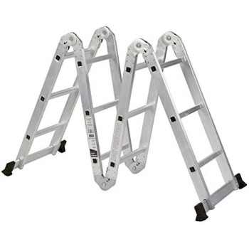 Multipurpose Aluminium Ladder Folding Type 3.7 Mtr, 12 Step