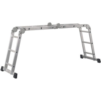 Multipurpose Aluminium Ladder Folding Type 3.7 Mtr, 12 Step