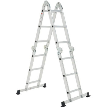 Multipurpose Aluminium Ladder Folding Type 3.7 Mtr, 12 Step