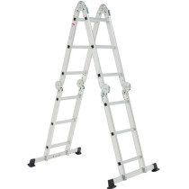 Multipurpose Aluminium Ladder Folding Type 3.7 Mtr, 12 Step