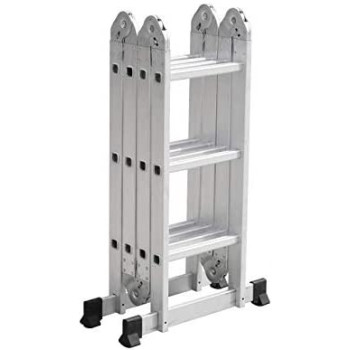 Multipurpose Aluminium Ladder Folding Type 3.7 Mtr, 12 Step