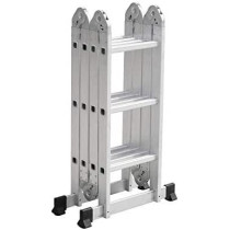 Multipurpose Aluminium Ladder Folding Type 3.7 Mtr, 12 Step