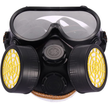 Vanpower Anti-Dust Spray Paint Respirator Mask Industrial Gas Chemical Glasses Goggles Set