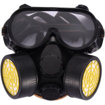 Vanpower Anti-Dust Spray Paint Respirator Mask Industrial Gas Chemical Glasses Goggles Set