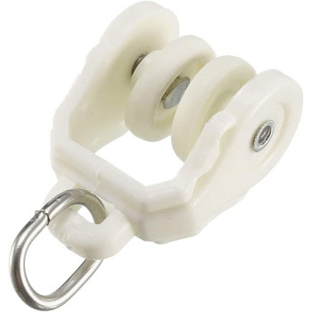 uxcell Curtain Track Rollers Plastic Drapery Rail Sliding Glider 12mm 50pcs a18081800ux0033