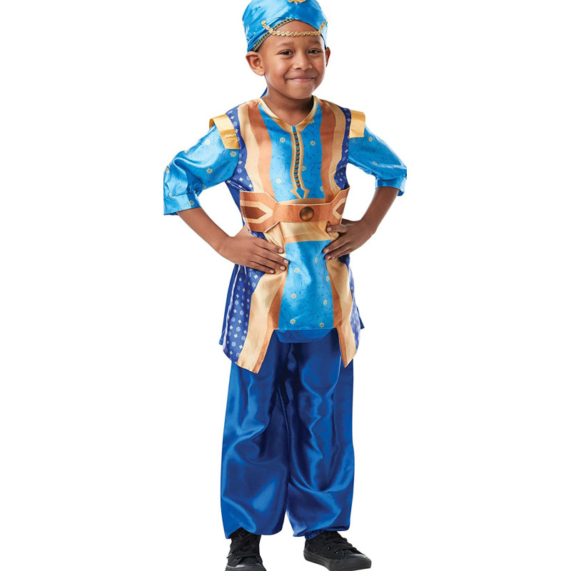 Rubie'S Official Disney Live Action Aladdin, Genie Childs World Book Day And Book Week Costume, Multicolour Medium 5-6 Years 300313