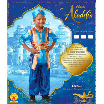 Rubie'S Official Disney Live Action Aladdin, Genie Childs World Book Day And Book Week Costume, Multicolour Medium 5-6 Years 300313