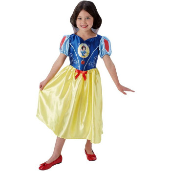Rubie'S Official Disney Princess Fairy Tale Snow White Book Week And World Book Day Costume Girls Size Small, Multicolour