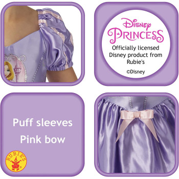 Rubie'S Official Girl'S Disney Princess Fairy Tale Rapunzel Costume - Large Ages 7 - 8