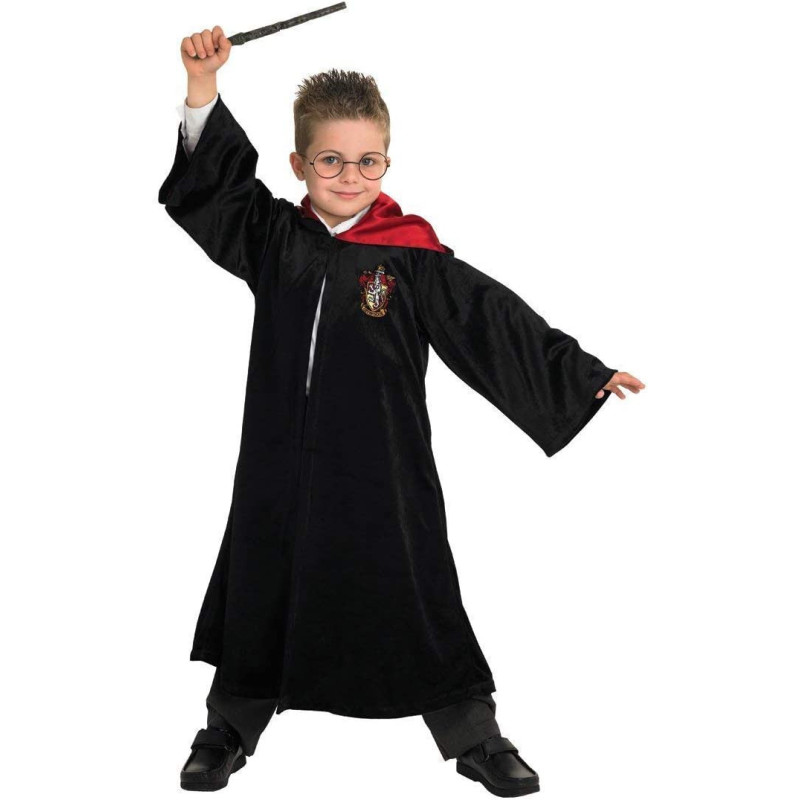 Rubie'S Official Harry Potter Gryffindor Deluxe Robe Childs Costume- Medium 5-6 Years