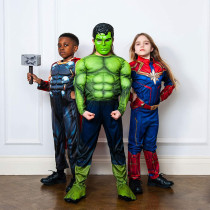 Rubie'S Official Marvel Avengers Thor Deluxe Childs Costume, Kids Superhero Fancy Dress- M