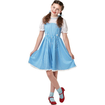 Rubie'S Official The Wizard Of Oz Dorothy Childs Costume, Kids Fancy Dress- L