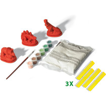 Ses Creative Plaster Casting And Painting Dinosaurs Craft Kit
