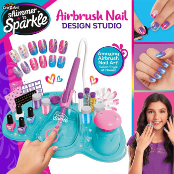 Shimmer And Sparkle 17340 Shimmer 'N Sparkle Glitter & Shimmer Airbrush Designer