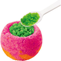 Shimmer And Sparkle 17345 Shimmer N Sparkle Rainbow Popping Make Your Own Fizzing Kit Childrens Colourful Scented Bath Bombs