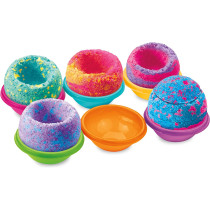 Shimmer And Sparkle 17345 Shimmer N Sparkle Rainbow Popping Make Your Own Fizzing Kit Childrens Colourful Scented Bath Bombs