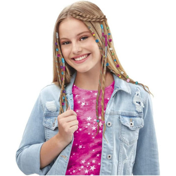 Shimmer And Sparkle 65576 Shimmer N Saprkle Deluxe Bead Twist Braiding Styler Toy Accessories Fashion Threads For Girls Long Hair Creative