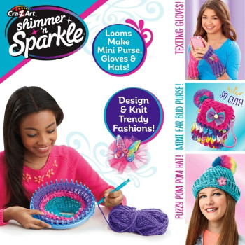 Shimmer N Sparkle 2In1 Knit & Crochet Deisgn Studio