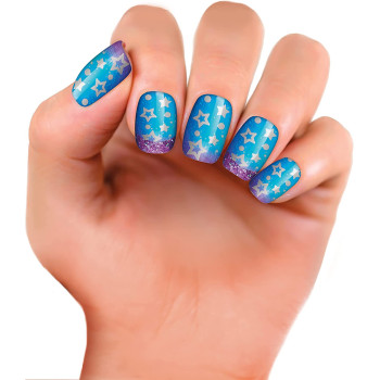 Shimmer N Sparkle 3 N1 Ultimate Glitter Beauty Set, Multi Color, 65501