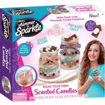 Shimmer N Sparkle Make Your Own Scented Candles Chocolate Creation, Multi Color, 17966_17969
