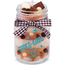 Shimmer N Sparkle Make Your Own Scented Candles Chocolate Creation, Multi Color, 17966_17969