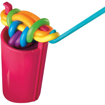 Shimmer N Sparkle Squish Magic Bubble Bands Loom Band Making Kit, Friendship Bracelets Crafting Toy Rubber Bands Set