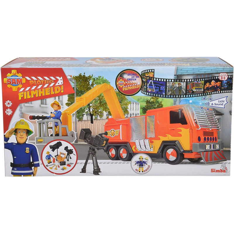 Simba - Fireman Sam Hollywood Jupiter Incl.1 Figurine